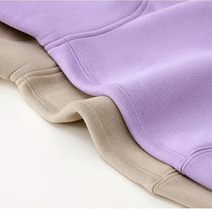 <span class=keywords><strong>Oem</strong></span> 남자의 하이 퀄리티 350gsm 까마귀 세트 사용자 정의 로고 퍼프 프린트 특대 느슨한 양털 풀오버 끈없는 미국 스타일 까마귀 - Product Image 4