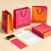 Sacs cadeaux en papier de luxe avec poignées découpées, logo personnalisé, pour vêtements, sous-vêtements, commerce de détail, magasin