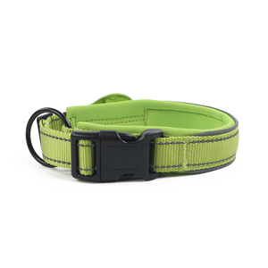 Vendita calda all'ingrosso Anti-perso riflettente morbido collare per cani Multi colore in Nylon collare per cani con supporto per Air <span class=keywords><strong>tag</strong></span> - Product Image 3