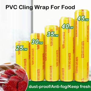 <span class=keywords><strong>Pellicola</strong></span> avvolgente di alta tenacità per uso alimentare 400m 500m per uso alimentare per uso domestico <span class=keywords><strong>cucina</strong></span> trasparente Pvc avvolgente rotolo - Product Image 6