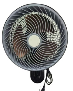 Ventilateur de circulation d'air gris de 9 pouces haut de gamme avec télécommande en plastique, minuterie, installation facile, moteur en aluminium, lumière intégrée, usage domestique, haute performance - Product Image 3