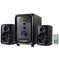 Subwoofer inalámbrico para ordenador de escritorio, sistema de sonido para juegos, con Usb de graves, Rgb activo, 2,1