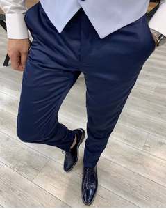 Traje de Novio de <span class=keywords><strong>3</strong></span> Piezas de Último Diseño, Traje de Hombre para Boda, Traje de Novio para Graduación, Blazer Masculino, Terno, Chaqueta + Pantalón + Chaleco - Product Image 6
