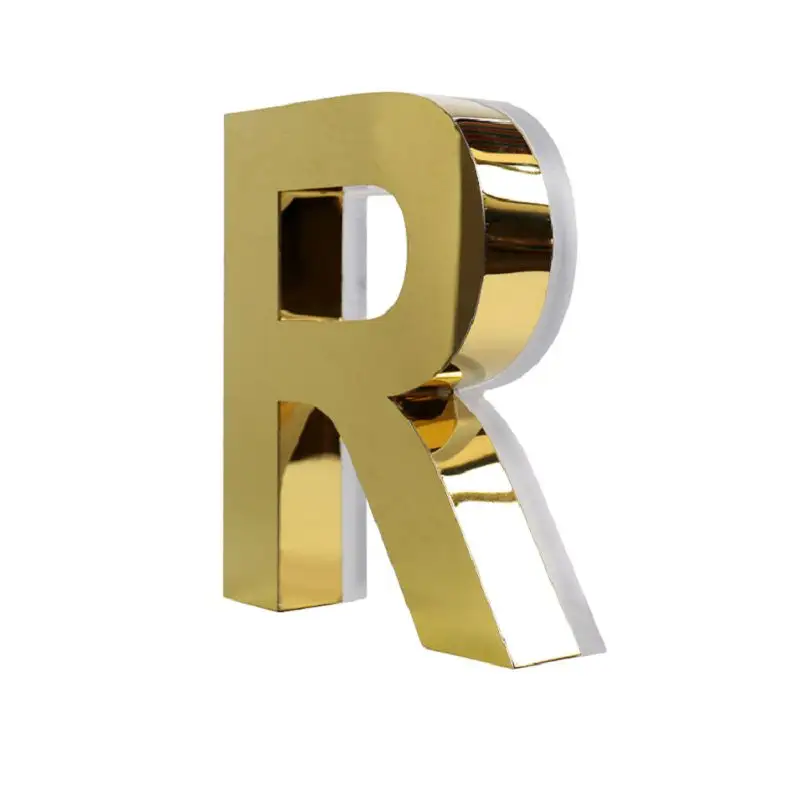 Changeable Letters 3d Board Outdoor Advertising Metal Logo And Letter Sign
