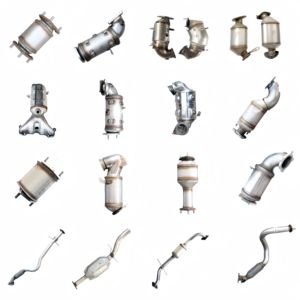 Convertitore catalitico a tre vie per Chevrolet Captiva <span class=keywords><strong>3.2</strong></span> set completo per cata anteriore con convertitore catalitico in acciaio inossidabile - Product Image 4