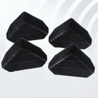 35/50/60/80/87mm noir plastique coin protecteur papier Carton emballage Anti-collision matériel livraison Express bord protecteur