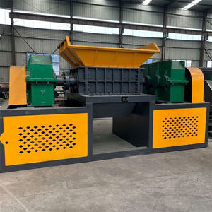 Trituratore a Doppio Albero di Alta Qualità per Pannelli in Schiuma, Film Plastico, Metallo Vecchio e Legno, Attrezzatura per Riciclaggio - Product Image 2