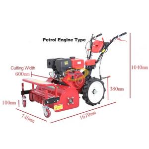 高馬力芝刈り機芝刈り機芝刈り機草刈機農業用/小型草刈機山で使用可能 - Product Image 4