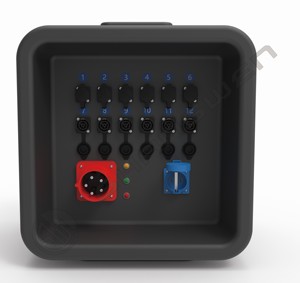 Hộp phân phối điện ánh sáng sân khấu 12 kênh 5 pin phong cách mới không thấm nước hộp phân phối điện - Product Image 5