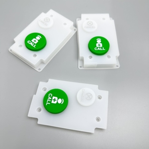 Bouton d'appel infirmier personnalisé OEM avec clavier en silicone et surface facile à nettoyer pour dispositifs d'alerte médicale au chevet des patients en milieu hospitalier - Product Image 2