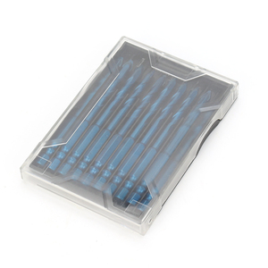 Chất lượng cao 45 #   Mũi khoan lệch tâm màu xanh sapphire bằng thép dùng cho gạch, kính, bê tông, khoan chính xác - Product Image 4