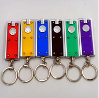 Mini lampe torche porte-clés rechargeable par USB, lampe de camping d'urgence, matériau ABS durable, accessoires portables