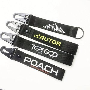 Llavero Táctico de Nylon con Mosquetón, Hebilla de Cintas, Gancho y Bucle, Soporte para Llaves, Regalos Promocionales, Cordón para Herramientas - Product Image 4