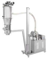 Chargeur à vide compact avec capteur de niveau, contrôle automatique marche/arrêt, cartouche filtrante pour machine de moulage par injection
