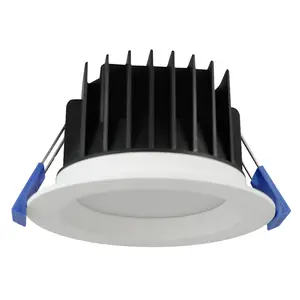 Fiesta inteligente colorido RGB APP control remoto LED downlight hogar regulable CCT interior incrustado empotrado techo inteligente abajo luces