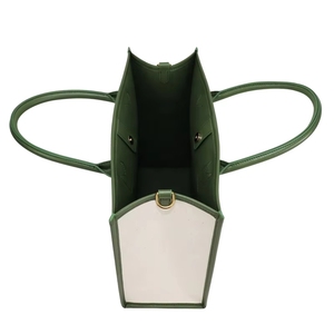 ถุงหิ้วปอกระเจาสีชมพูหรูหราพับได้พิมพ์ลายรีไซเคิลเป็นมิตรต่อสิ่งแวดล้อมสำหรับช้อปปิ้งของที่ระลึกงานแต่งงานของขวัญเจ้าสาว - Product Image 5