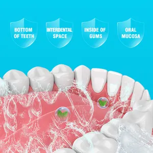 MELAO Bestseller Zahnpflege Mundgeruch Behandlung Natürliche Bio-Minze erfrischendes Mundwasser Tiefen reinigung