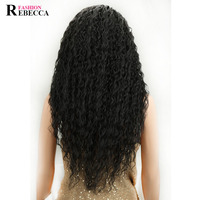 Perruque à lacet frontal en cheveux synthétiques Noble Gold de Alibaba Express, couleur ombrée, longue longueur, ondulation crépue, belle couleur