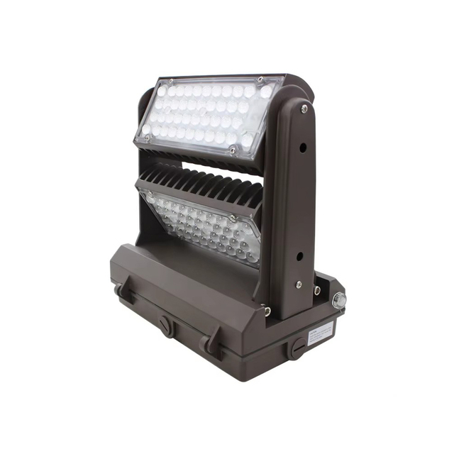 60W 100W 120W 200W Led Wall Pack Fixture Exterior Wall Light Ip65 5000K Warehouse Garage Street Campus Barn Workshop Lights