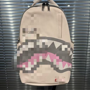 Oem phim hoạt hình hộp sọ phong cách trường Ba lô thời trang không thấm nước polyester lót dây kéo đóng cửa món quà hoàn hảo cho bé trai sinh viên - Product Image 3