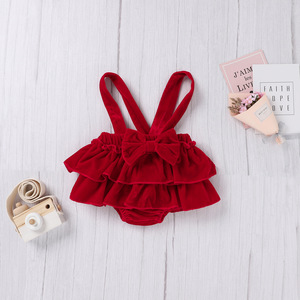 Nouveaux vêtements pour bébé, ensembles de vêtements pour nouveau-nés, ensembles de 3 pièces pour filles, tutu avec bandeau pour tout-petits - Product Image 4