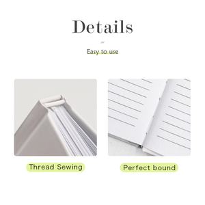 2025 Notebooks Customizable Wedding Journal Planner Custom Printing Wedding Wishes Guest <b>Book</b> GuestBook <b>Box</b> Set with Pen - Product Image 5