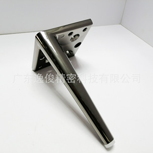 Aluminum Alloy Furniture <b>Legs</b> 178MM Graphite Modern <b>Sofa</b> Cabinet Heavy Duty Customizable - Product Image 5