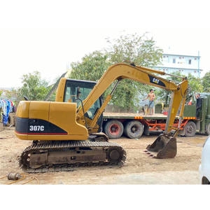 รถขุดตีนตะขาบ Caterpillar 307 มือสองอเนกประสงค์ น้ำหนักใช้งาน 7 ตัน เครื่องยนต์ 36500 วัตต์ ความจุบุ้งกี๋ 0.33 ลูกบาศก์เมตร หลายรุ่น Hengli - Product Image 1