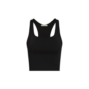 Custom Designed Quick Dry Compression Yoga Tank <b>Tops</b> Women New Arrival Breathable Athletic Front Logo Plus Size Included 100% - Product Image 6