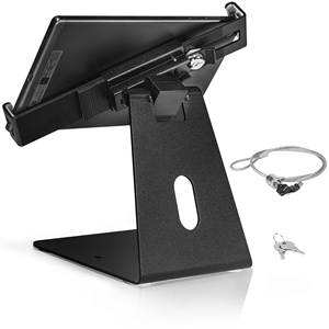 Retail Tabletop Universal 360 Degree Rotating Metal <b>Tablet</b> Support Security Display Lock Stand Anti-theft for Supermarket - Product Image 3