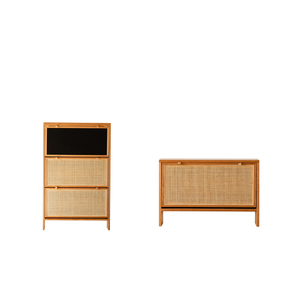 <span class=keywords><strong>Banc</strong></span> à chaussures <span class=keywords><strong>en</strong></span> <span class=keywords><strong>bois</strong></span> massif de style japonais, tressé <span class=keywords><strong>en</strong></span> rotin, <span class=keywords><strong>pour</strong></span> l'<span class=keywords><strong>entrée</strong></span>, idéal <span class=keywords><strong>pour</strong></span> les petits appartements - Product Image 5