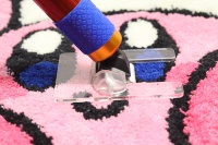 Kit de démarrage pour pistolet à tufter avec cadre de coupe-tapis, fils de tissu et autres outils pour débutants – Kit de fabrication de tapis facile à utiliser