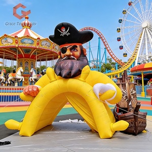 <span class=keywords><strong>Arche</strong></span> gonflable géante personnalisée sur le thème des pirates, vente directe des fabricants, <span class=keywords><strong>arche</strong></span> gonflable promotionnelle à vendre - Product Image 1