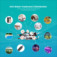 Module de système d'eau en ligne UVC LED 260 ~ 280NM LED UV d'eau qui coule pour distributeur d'eau de machine à boire
