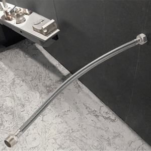 Tuyau d'eau flexible tressé en acier inoxydable YICAN anti-corrosion moderne pour robinet de salle de bain et d'évier de cuisine, garantie 5 ans - Product Image 3
