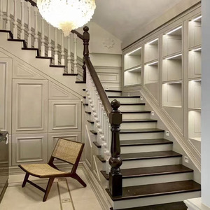 <span class=keywords><strong>Escalera</strong></span> entera <span class=keywords><strong>de</strong></span> <span class=keywords><strong>madera</strong></span> maciza <span class=keywords><strong>de</strong></span> moda personalizada, sala <span class=keywords><strong>de</strong></span> estar moderno para armario <span class=keywords><strong>de</strong></span> almacenamiento <span class=keywords><strong>de</strong></span> <span class=keywords><strong>escalera</strong></span>, apartamento u hotel - Product Image 5