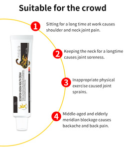 OEM ODM Balsamo Naturale a Base di Veleno di Scorpione 20g per Dolori Muscolari, Articolari e Ossei, Crema Antidolorifica - Product Image 3