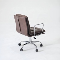Silla elevadora de aleación de aluminio ergonómica moderna, inclinable para estudio, Reunión, altura ajustable, giratoria, silla de trabajo, Oficina cómoda