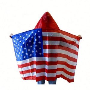 Drapeau corporel patriotique en polyester 100D de haute qualité, impression numérique personnalisée, vente chaude, décorations publicitaires pour fanions en fibre de verre - Product Image 1