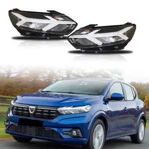 Высококачественные светодиодные фары нового дизайна для Renault Dacia Sandero 2021-2022