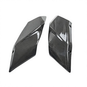 DTRAD Kawasaki Ninja H2 <span class=keywords><strong>H2R</strong></span> 2015-2024 <span class=keywords><strong>2023</strong></span> Kits de carénage arrière 100% fibre de carbone, panneaux de queue et bosse arrière, finition sergé noir brillant, 1 paire - Product Image 1