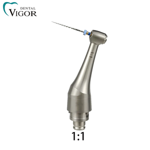 Moteur endodontique électrique sans fil à bouton-poussoir, pièce à main rotative pour canaux radiculaires, avec réducteur d'angle et tête endodontique - Product Image 4
