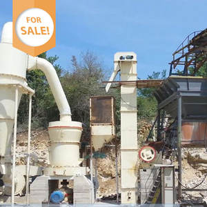 Moulins Raymond européens à prix d'usine avec dépoussiéreur pour le broyage de poudre de calcaire, kaolin, phosphate, gypse, bentonite - Product Image 1