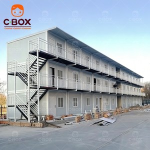 Cbox - Edificio Modular Prefabricado para Dormitorios, Hoteles, Apartamentos y Oficinas, Solución Versátil de Vivienda Prefabricada, Casa Contenedor en Paquete Plano - Product Image 1