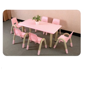 Bàn Học Sinh Cho Phần Chuẩn Bị Và Ghế Nhựa Lớp Mẫu Giáo Đồ Nội Thất Bàn Chất Lượng Cao - Product Image 6