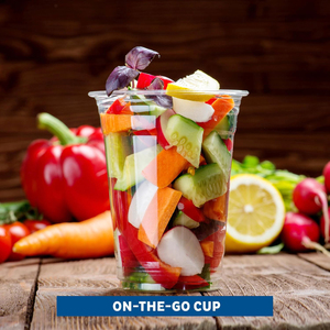 Vasos de inyección PET transparentes desechables con logotipo personalizado impreso, 12/16/22oz, estilo de doble pared con tapa de 90mm, Pajita para bebidas frías o calientes - Product Image 3