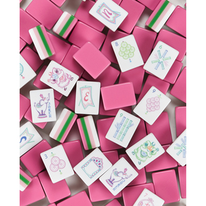 Mahjong américain personnalisé à 4 couches, modèle 190, tuiles en acrylique en forme d'éléphant, 160 cartes, jeu élégant et luxueux pour adultes - Product Image 1