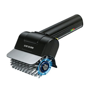 Brosse <span class=keywords><strong>de</strong></span> nettoyage pour barbecue en acier inoxydable, rechargeable, portable, pour <span class=keywords><strong>camping</strong></span> en extérieur, brosse à rouleau manuelle pour barbecue - Product Image 1