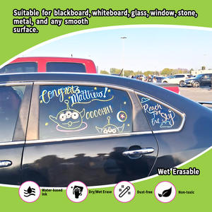 ปากกาชอล์กแบบน้ำ ขนาด 1 มม. 3 มม. 6 มม. 8 มม. 10 มม. 15 มม. 30 มม. 58 สี แบบกำหนดเองได้ - Product Image 5