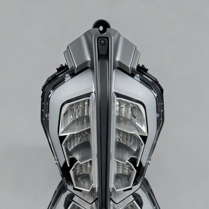 Conjunto de Faro Delantero para Motocicleta <span class=keywords><strong>KTM</strong></span> 200 <span class=keywords><strong>DUKE</strong></span> 1190 RC8 790 <span class=keywords><strong>890</strong></span> <span class=keywords><strong>Duke</strong></span> 390, Modificación de Faro Delantero LED - Product Image 1